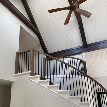 Pickard Construction Ltd. Qualicum Beach living room renovation